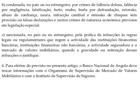CEO de banco angolano arguido