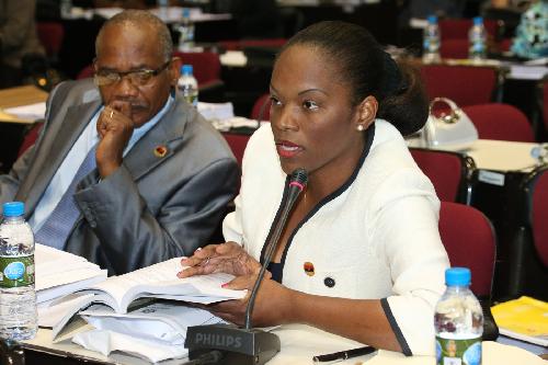 Tchizé dos Santos fora do seu mandato de deputada, deputada