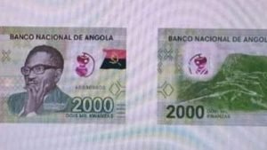 Novas notas do kwanza