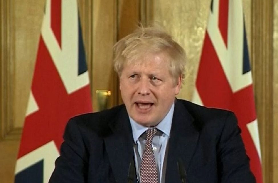 Primeiro-ministro britânico Boris Johnson