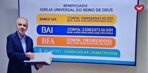 paciente curado do coronavírus Igreja Universal incentiva fiéis