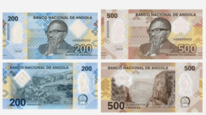 Novas notas de 500 kwanzas