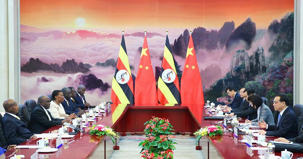 Uganda China aeroporto