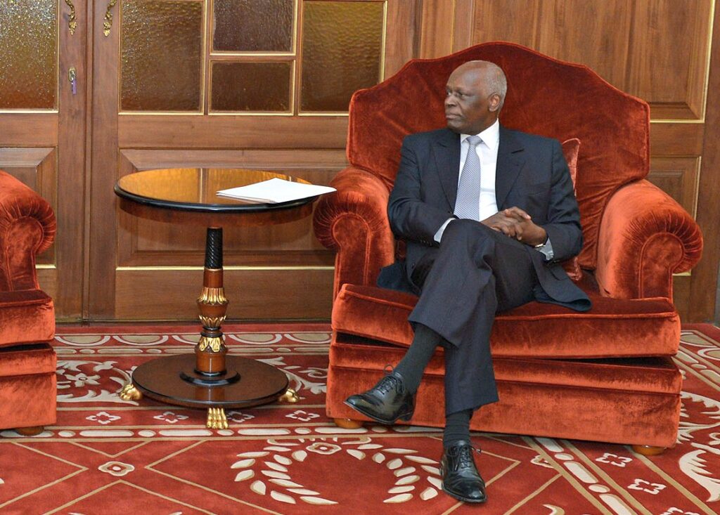 José Eduardo dos Santos EX PR ENDE