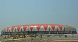 Estádio 11 de Novembro, em Luanda, numa fotografia de arquivo de Setembro de 2011.