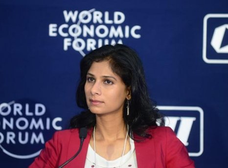 Gita Gopinath no Fórum Económico Mundial