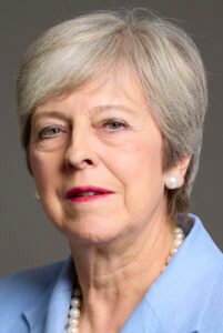Retrato oficial de Theresa May